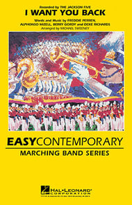 cover I Want You Back Marching Band sheet music cover